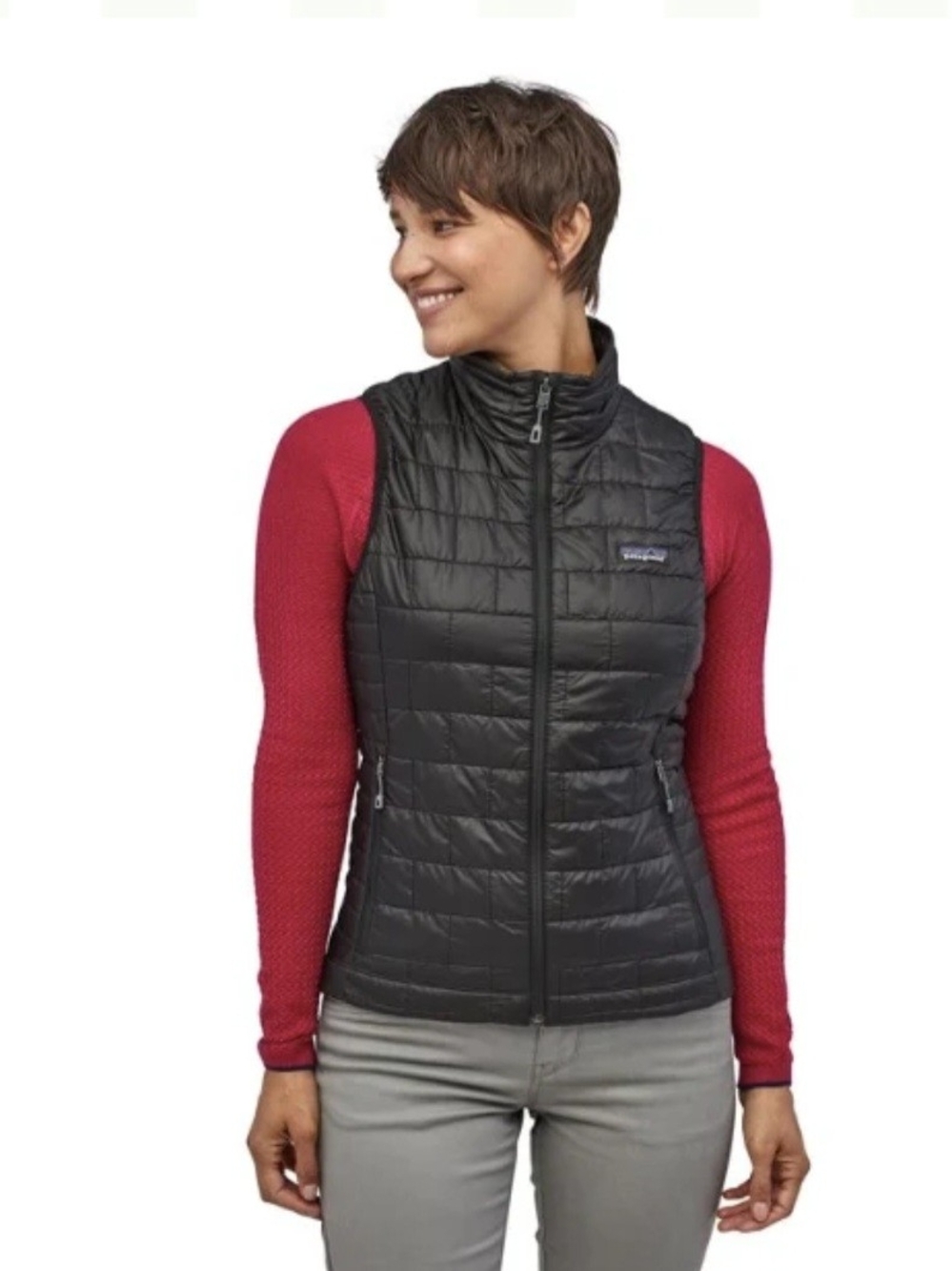 Patagonia Black Nano Insulated Puff Vest